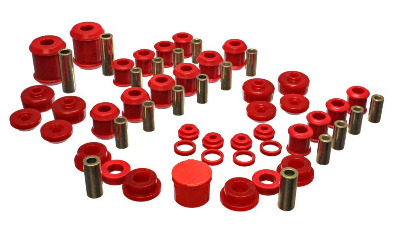 Eclipse GSX 2G - Energy Suspension - FWD/AWD Red Hyper-flex Master Bushing Set