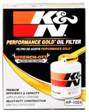 Load image into Gallery viewer, Evo 1-10 - K&amp;N Engineering - Universal Performance Gold Oil Filter
