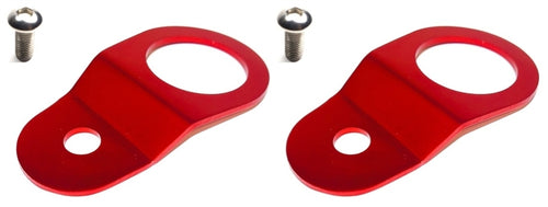 Evo 8-9 - Torque Solution - Radiator Mount Combo (RED)