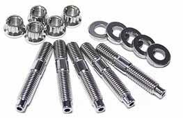 Eclipse GSX - ARP - Sport Compact M8 x 1.25 x 51mm Stainless Accessory Studs (8 pack)