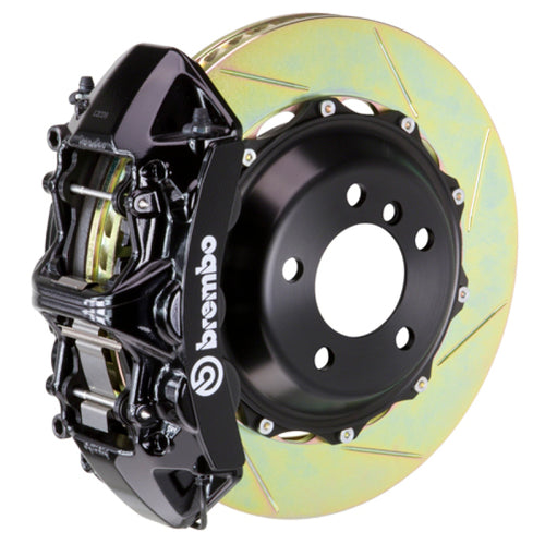 Evo 8-9 - Brembo - Front GT BBK 6 Piston Cast 355x32 2pc Rotor Slotted Type1-Black