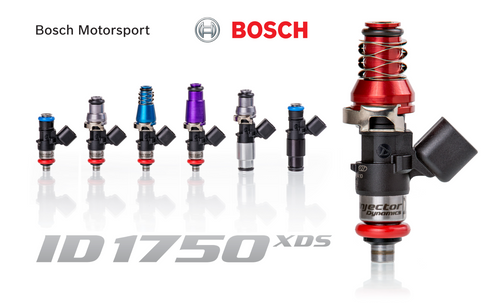 Eclipse GSX 2G - Injector Dynamics - 1750-XDS - 60mm Length - 11mm Blue Top - Denso Lower Cushion (Set of 4)