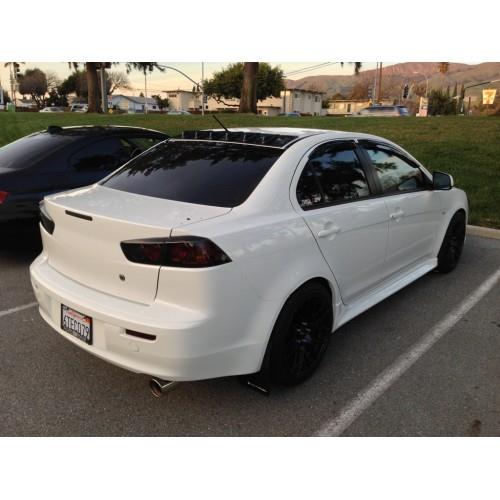 Evo 10 - BLOX Racing - Vortex Generator - ABS Black