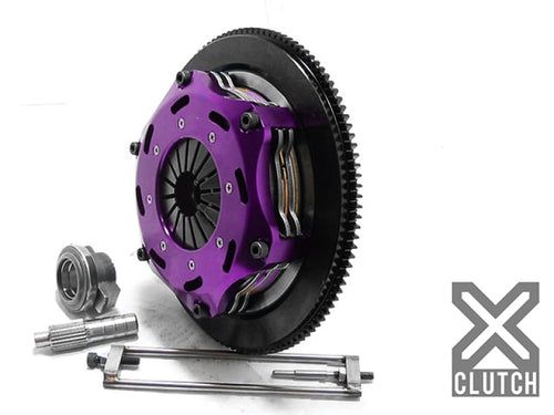Evo 4-9 - XClutch - 2.0L 7.25in Twin Solid Ceramic Clutch Kit