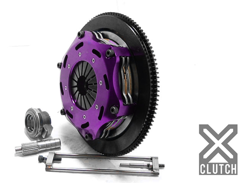 Evo 4-9 - XClutch - 2.0L 7.25in Twin Solid Ceramic Clutch Kit