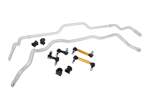Evo 789 - Whiteline - Front and Rear Sway Bar and Endlink Kit - 26mm (1.02 Inch) Front - 24mm (0.945 Inch) Rear
