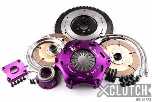 Evo 10 - XClutch - 2.0L 7.25in Twin Solid Ceramic Clutch Kit