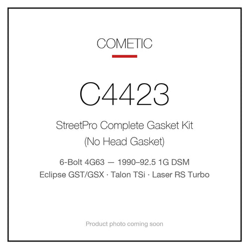 6-Bolt 4G63 (89-92 DSM) - Cometic - Complete Gasket Kit (No Head Gasket)