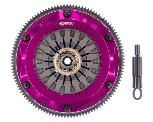 Evo 4-9 - Exedy - Hyper Triple Cerametallic Clutch Rigid