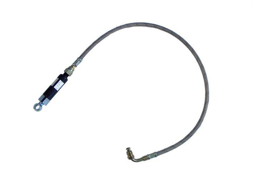 Eclipse GSX 2G - Forced Performance - 2G /GT Turbo Stainless Steel Braided Oil Line