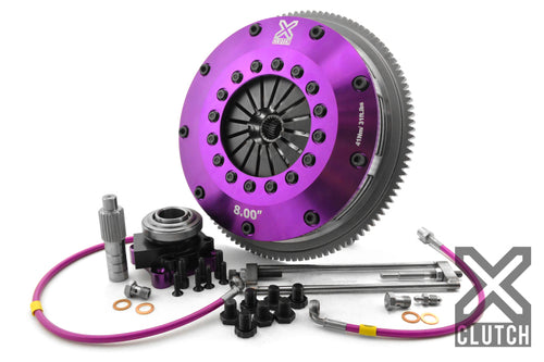 Evo 4-9 - XClutch - 2.0L 8in Twin Solid Ceramic Clutch Kit