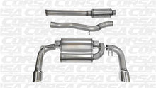 Load image into Gallery viewer, Evo 10 - CORSA Performance - Corsa Sedan 2.0L Polished Sport Dual Rear Cat-Back Exhaust

