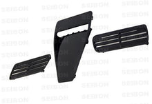 Load image into Gallery viewer, Evo 10 - Seibon - Carbon Fiber Hood Scoop - Only Fits OEM Hoods (Not Seibon Hoods)

