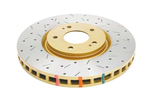 Evo 789 - DBA - Front Drilled & Slotted 4000 Series Rotor