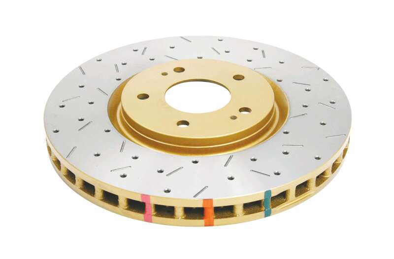 Evo 789 - DBA - Front Drilled & Slotted 4000 Series Rotor