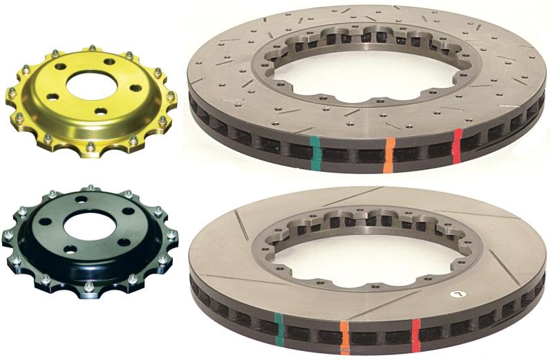 Evo 10 - DBA - T3 5000 Series Drilled & Slotted Front Replacement Rotor (w/ NAS Nuts)