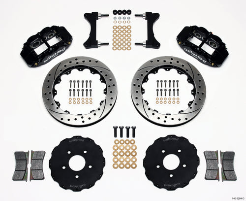 Evo 789 - Wilwood - Narrow Superlite 6R Front Hat Kit 13.06in Drilled
