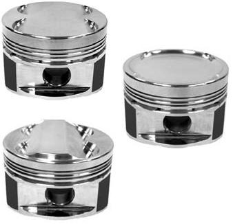 Eclipse GSX 1G - Manley - (6 Bolt 4G63T) 86mm +1mm Over Bore 9.0:1 Dish Piston Set w/ Rings