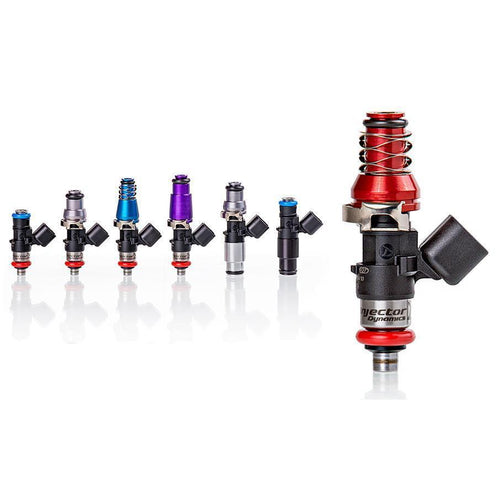 Evo 4-9 - Injector Dynamics - 2600-XDS Injectors - 60mm Length - 11mm Top - Denso Lower Cushion (Set of 4)