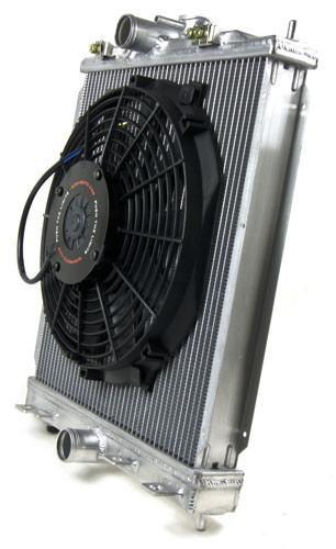 Evo 789 - MAPerformance - Small Radiator Kit with 12" Slim Electric Fan