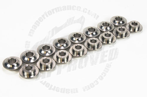 Evo 8-9 - MAPerformance - Titanium Valve Spring Retainers, Set of 16