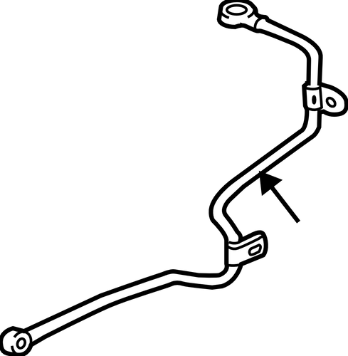 Evo 10 - Mitsubishi OEM - Oil Feed Tube for Turbocharger