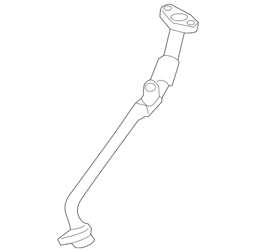 Evo 10 - Mitsubishi OEM - Oil Return Tube for Turbocharger