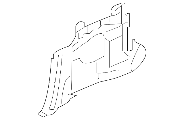 Evo 8-9 - Mitsubishi OEM - Engine Splash Shield - Driver Side