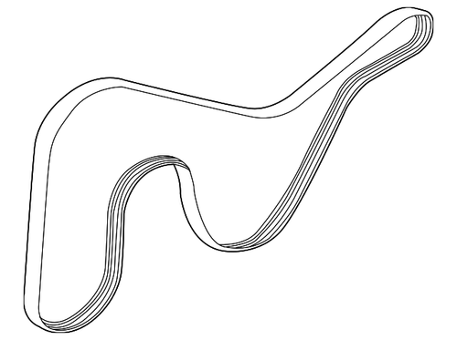 Evo 8-9 - Mitsubishi OEM - Serpentine Belt