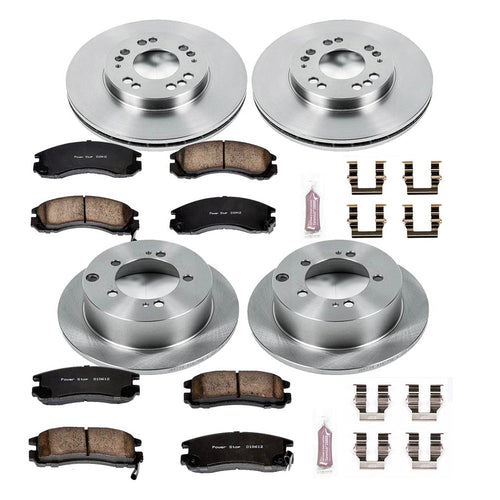 Eclipse GSX 2G - PowerStop - Front & Rear Autospecialty Brake Kit