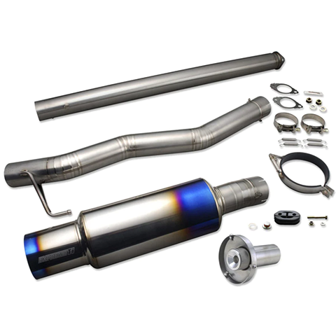 Evo 8-9 - Tomei - Titanium Cat-Back Exhaust JDM Bumper