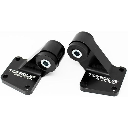 Evo 8-9 - Torque Solution - Billet Rear Differential Mounts - Black