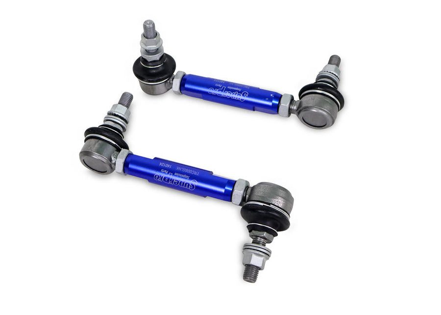 Evo 789 - SuperPro - Front Sway Bar End Link Kit - Adjustable 140-185mm - 10mm Ball Joint End